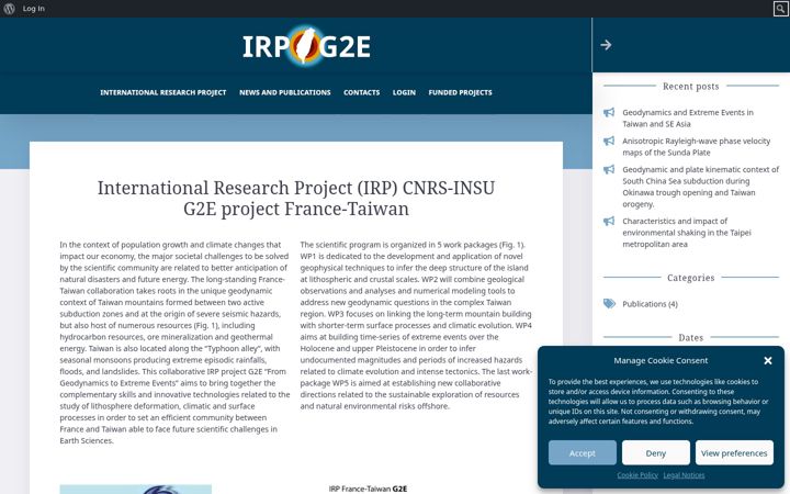 Screenshot of irpg2e.cnrs.fr