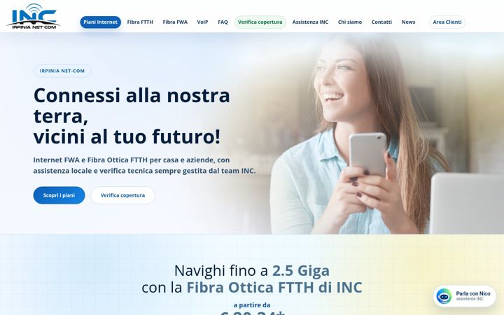 Screenshot di irpinianetcom.it