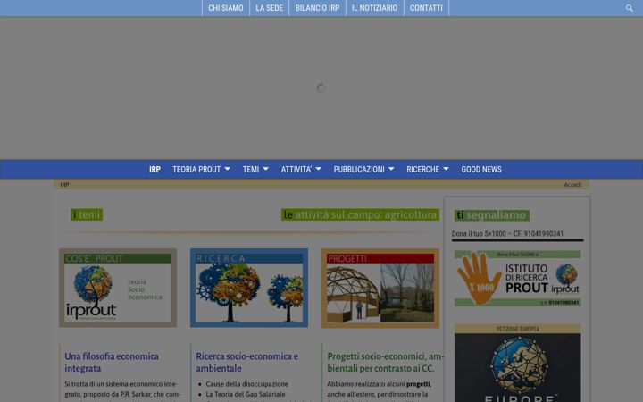 Screenshot of irprout.it