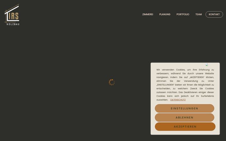 Screenshot of irsholzbau.at