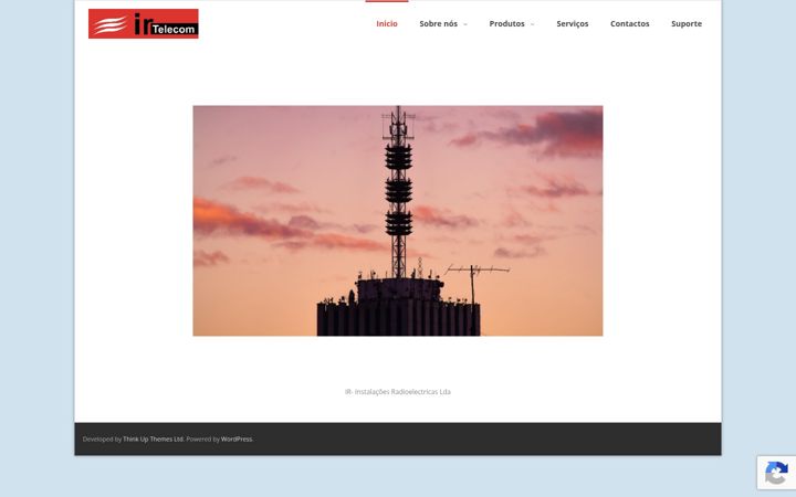 Screenshot of irtelecom.com