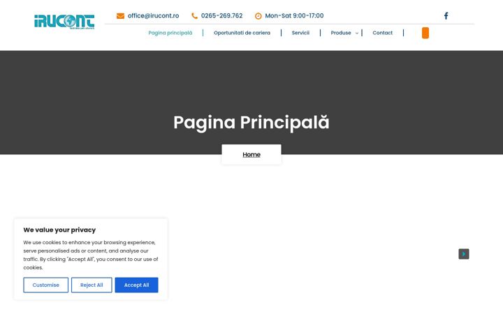 Screenshot of irucont.ro