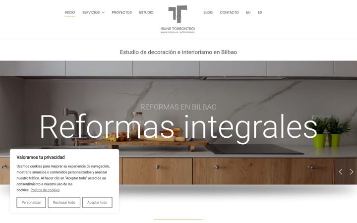 Screenshot of irunetorrontegi.com