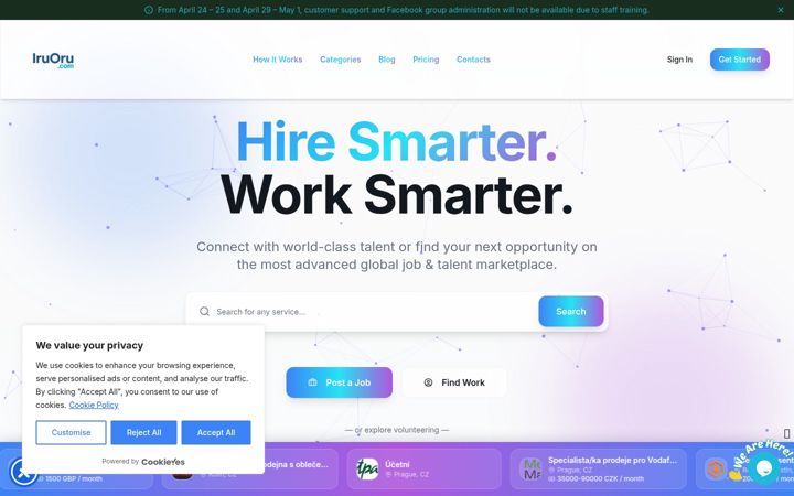 Screenshot of iruoru.com