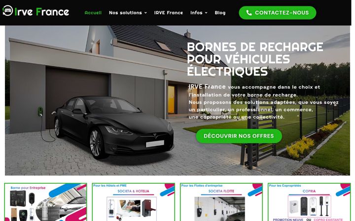 Screenshot of irve-france.com
