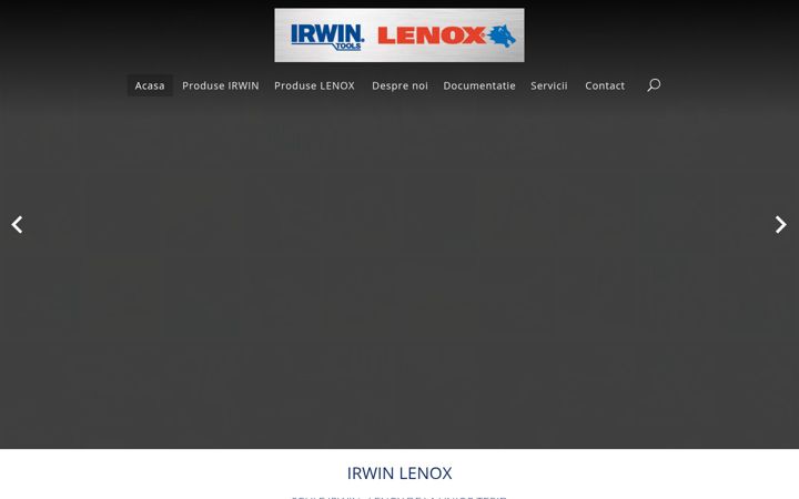 Screenshot of irwin-lenox.ro