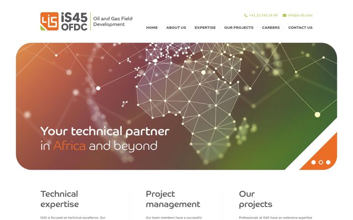 Screenshot of is-45.com