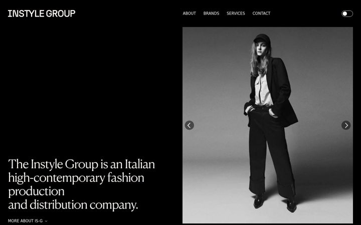 Screenshot of is-group.it