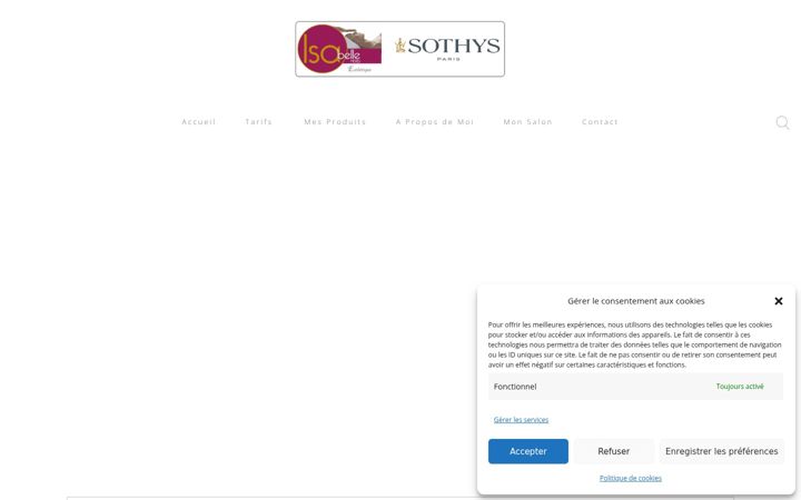 Screenshot of isa-belle-et-bien-etre.com