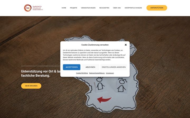 Screenshot of isa-brb.de