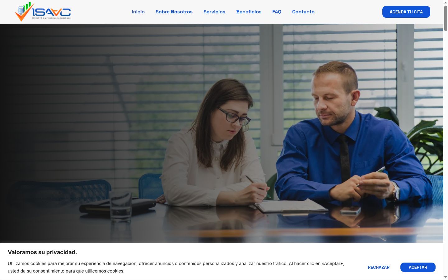 Screenshot des Einwilligungsbanners vor jeglicher Interaktion