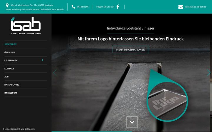 Screenshot of isab-ot.de