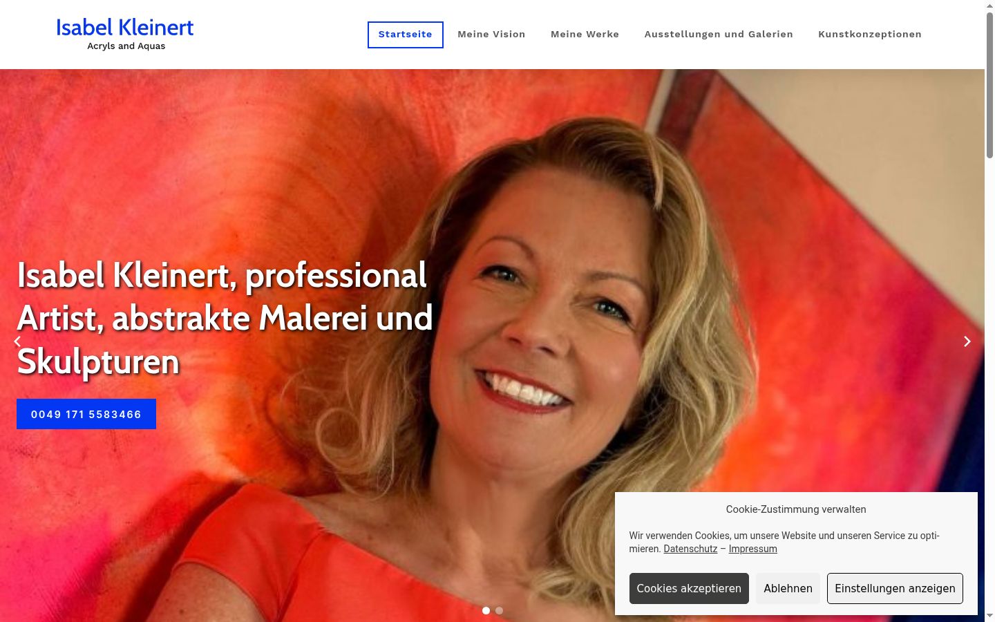 Screenshot tal-banner tal-kunsens muri qabel kwalunkwe interazzjoni