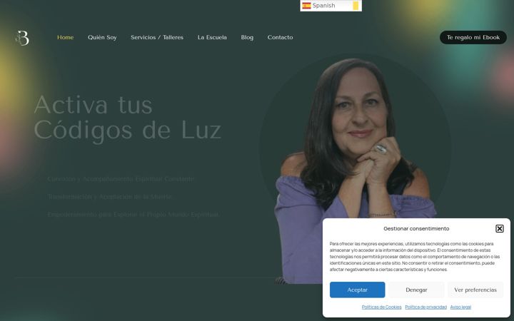 Screenshot of isabelbernabeu.com