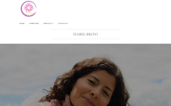 Screenshot of isabelbrito.pt