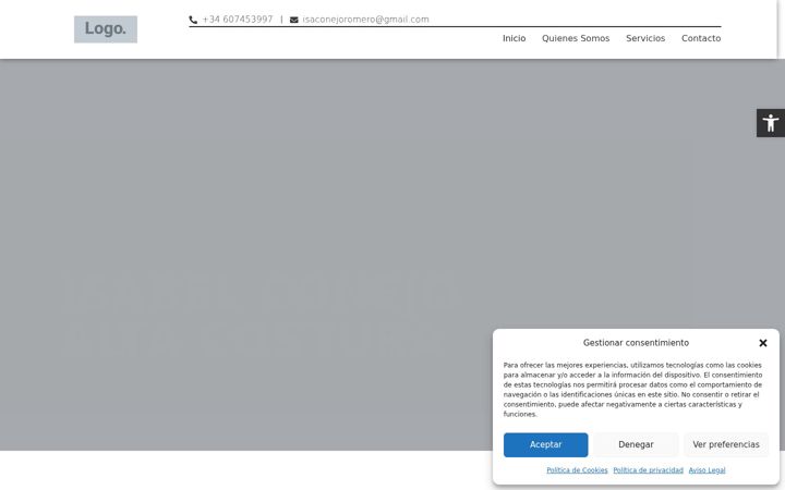 Screenshot of isabelconejoaltacostura.es