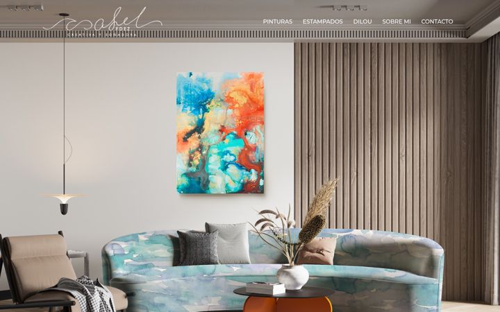 Screenshot of isabelfdez.com