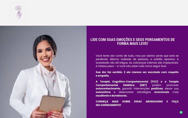 Screenshot of isabellaborges.com