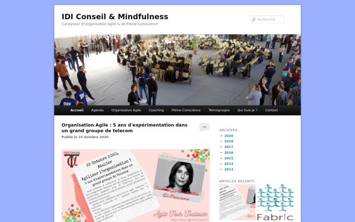 Screenshot of isabelle-lbdf.com