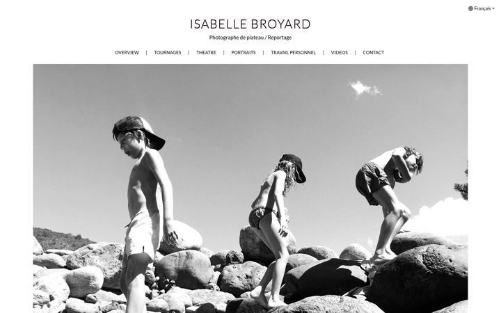 Screenshot of isabellebroyard.com
