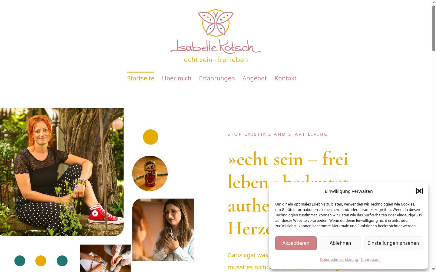 Screenshot tal-banner tal-kunsens muri qabel kwalunkwe interazzjoni