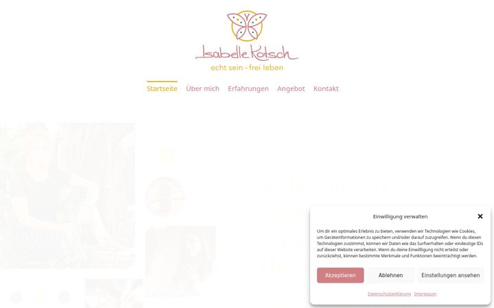 Screenshot of isabellekotsch.de