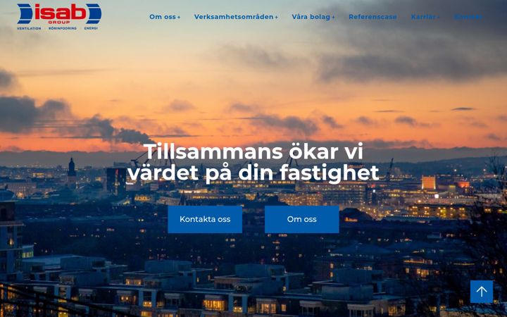 Screenshot of isabgroup.se