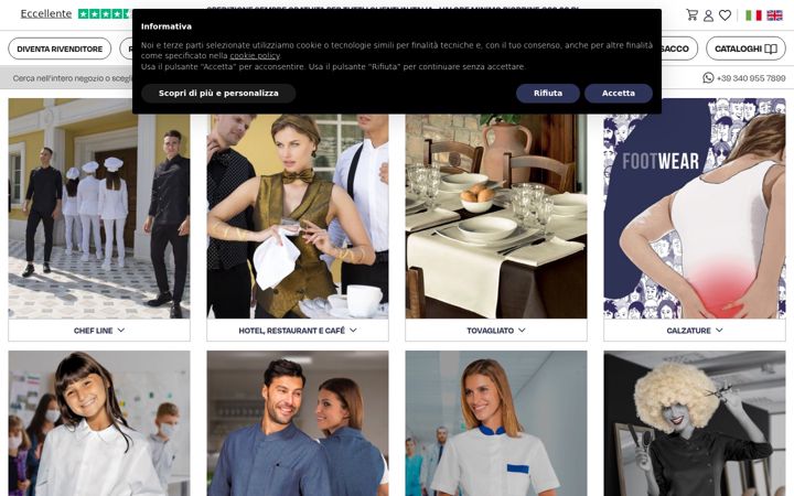 Screenshot of isacco.it