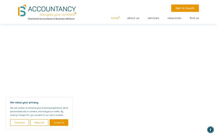 Screenshot of isaccountancy.co.uk