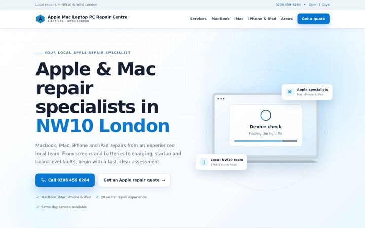 Screenshot of isact.eu