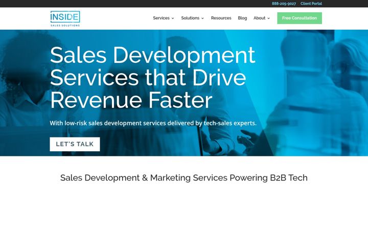 Screenshot of isaless.com