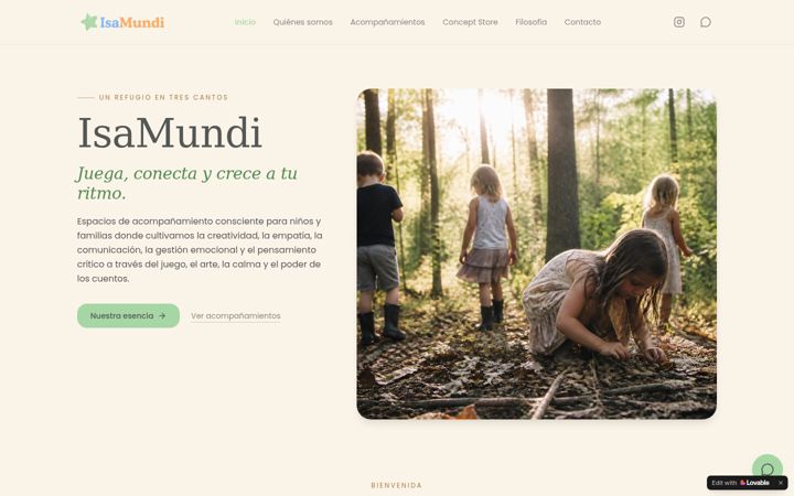 Screenshot of isamundi.es
