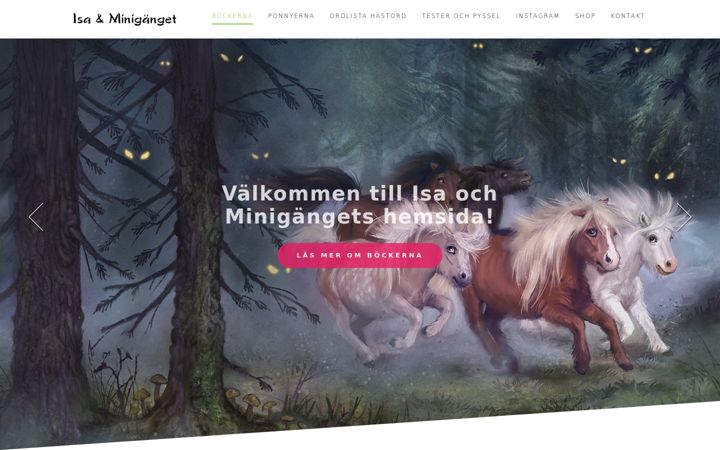 Screenshot of isaochminiganget.se