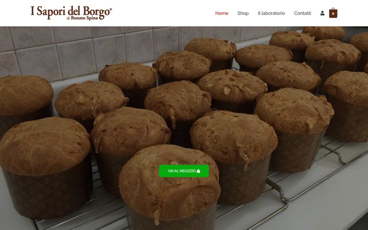 Screenshot of isaporidelborgo.eu