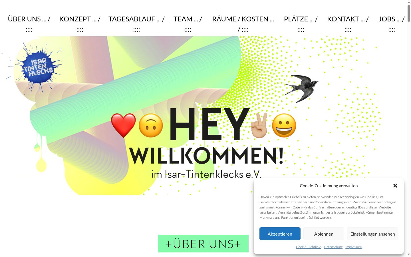 Screenshot tal-banner tal-kunsens muri qabel kwalunkwe interazzjoni