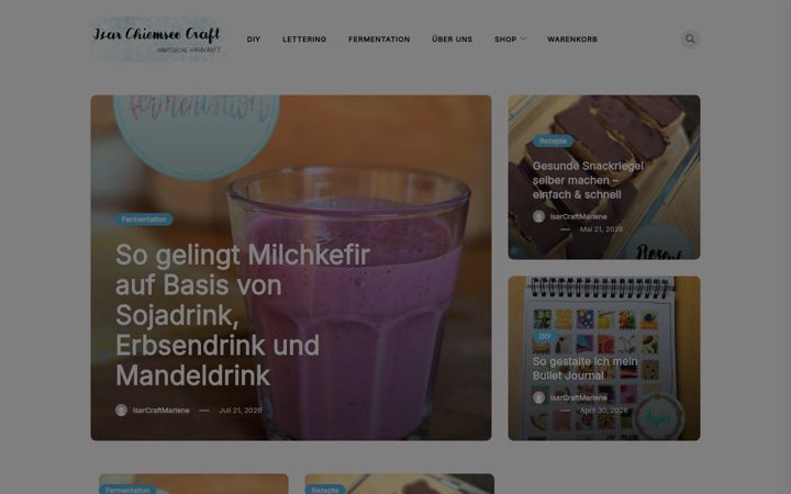 Screenshot of isarchiemseecraft.de
