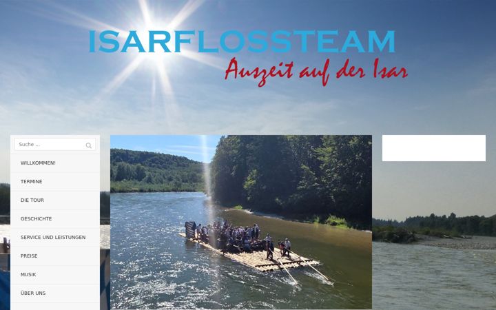 Screenshot of isarflossteam.de