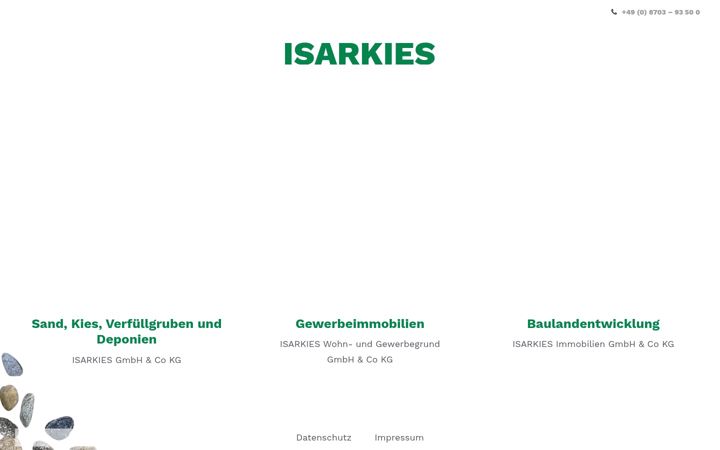 Screenshot of isarkies.de