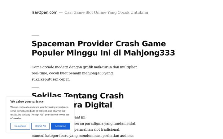 Screenshot of isaropen.com