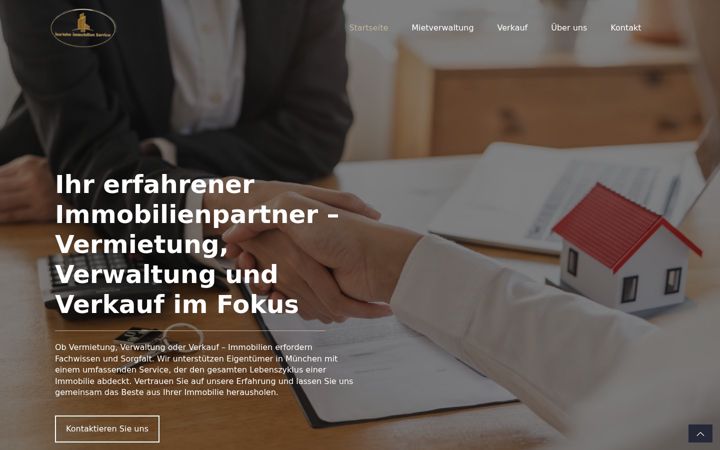 Screenshot of isartaler-immobilienservice.de