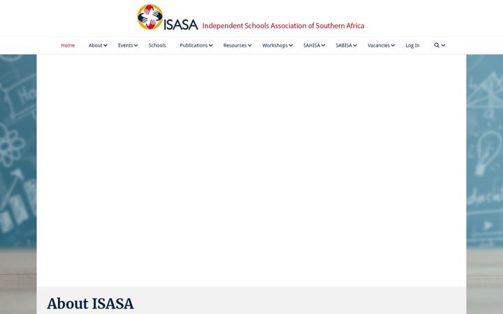 Ekrānuzņēmums no isasa.org