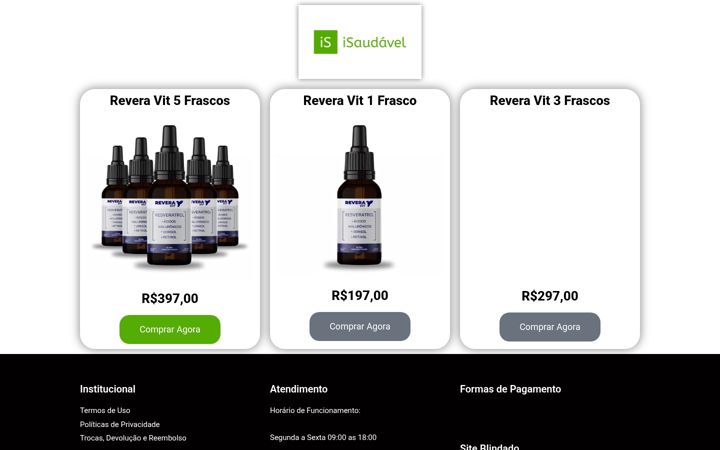Screenshot of isaudavel.com