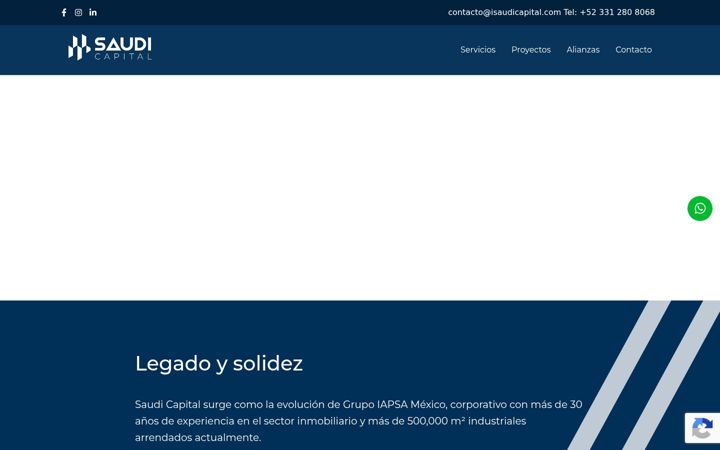 Screenshot of isaudicapital.com
