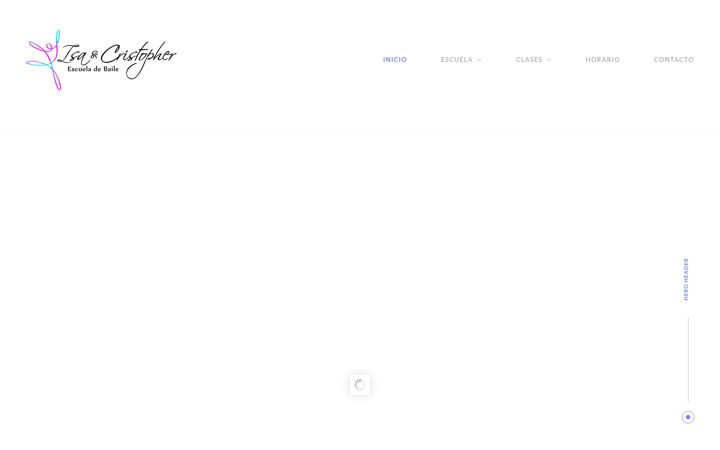 Screenshot of isaycristopherescueladebaile.es