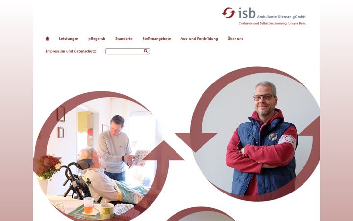 Screenshot ta' isb-ggmbh.de