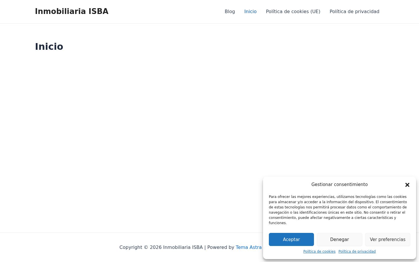 Screenshot des Einwilligungsbanners vor jeglicher Interaktion