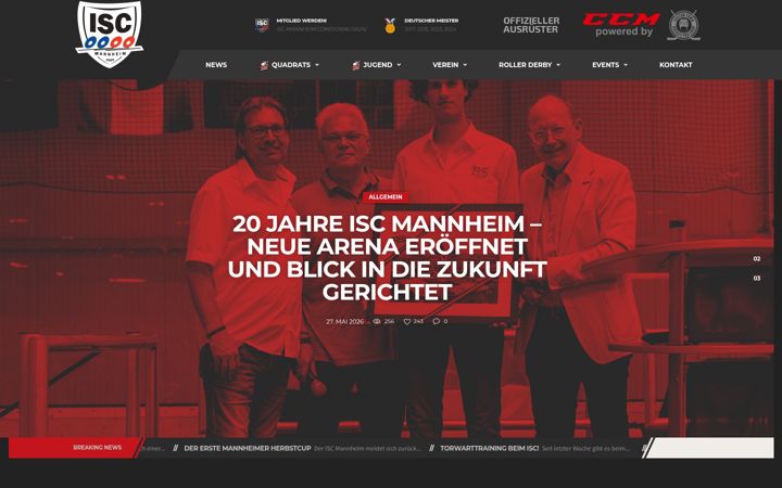 Screenshot ta' isc-mannheim.com