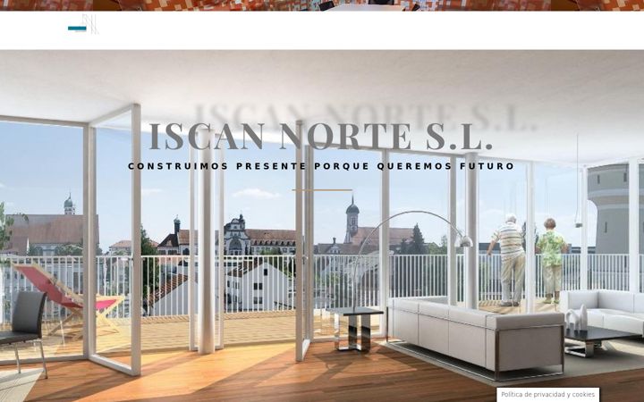 Screenshot of iscannorte.com