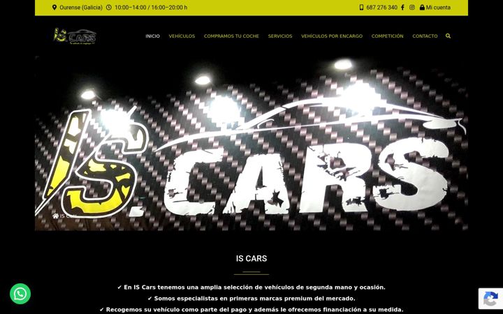 Screenshot of iscars.es