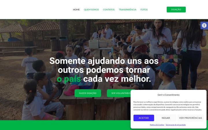 Screenshot of isdf.com.br